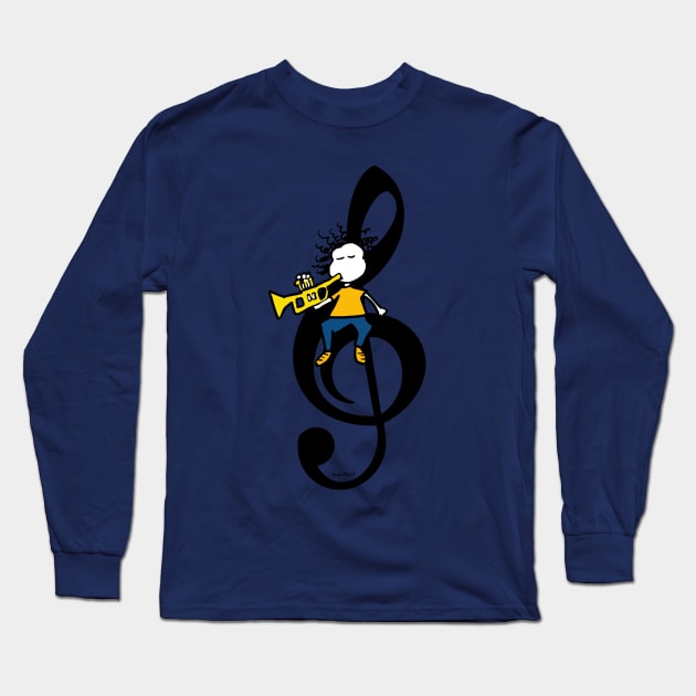 Trumpet life Long Sleeve T-Shirt by Guastevi